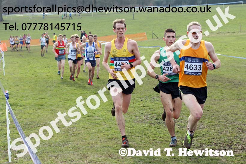 Senior mens 2016 Inter Counties Cross Country Champs. and Cross Challenge Final, Cofton Park, Birmingham. Photo: David T. Hewitson/Sports for All Pics